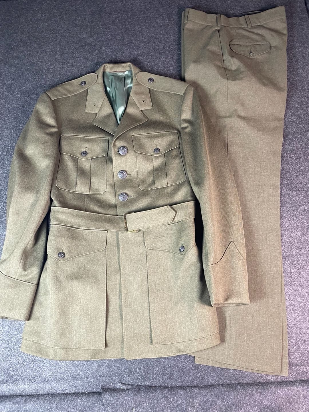 USMC Vintage Marine Corps Dress Uniform Jacket And Trousers 1