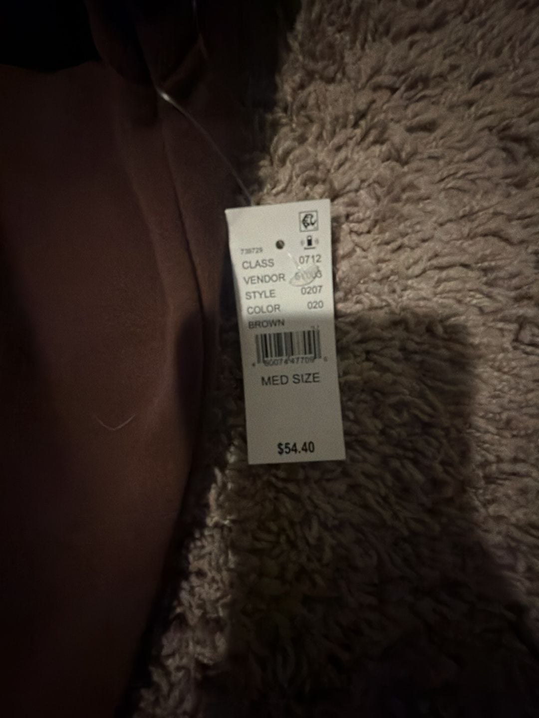 Edikted 76 Oversized V Neck Sweater Size M Brown 4