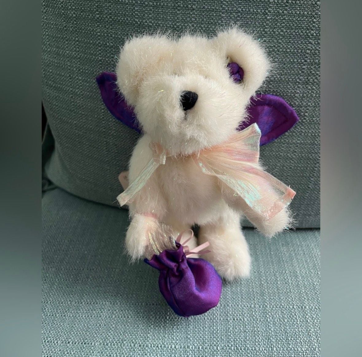 Boyds Sugar Plum Beary Plush Bear With Wings 1