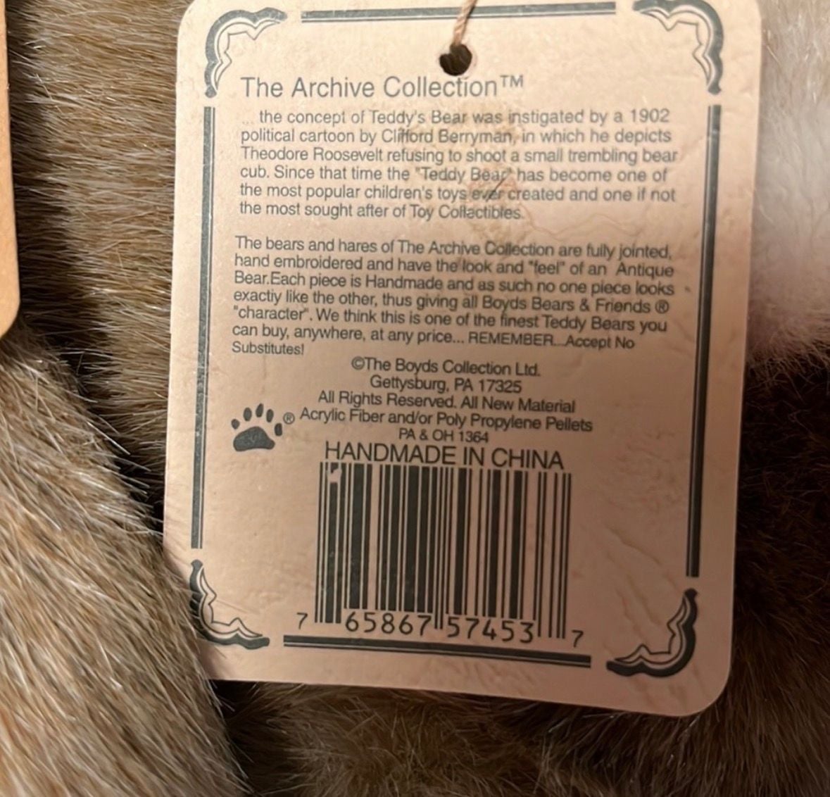 Boyds Bears Dickens Q. Wordsworth 5.5 Plush Cat 4