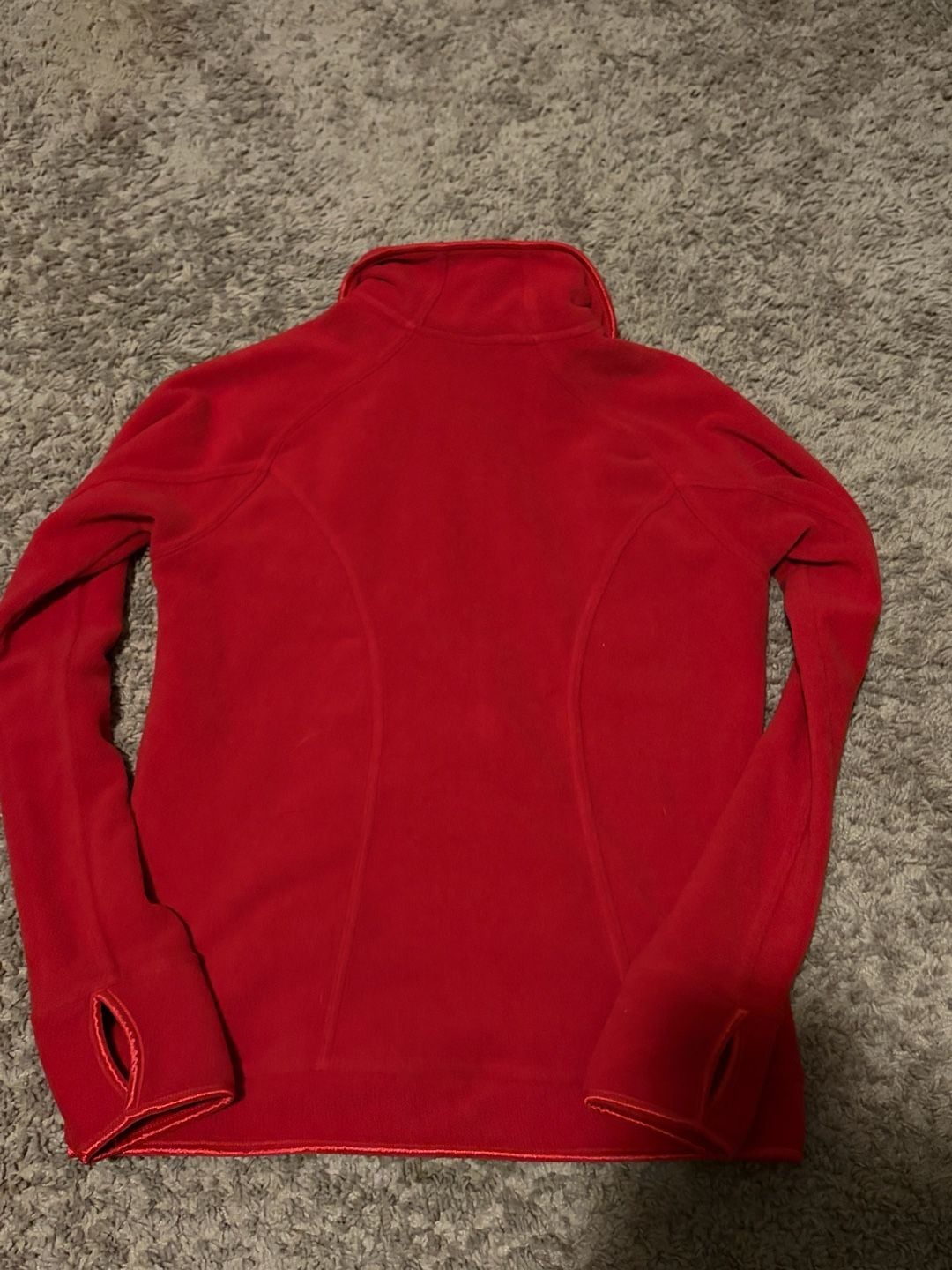 Nike Fit Therma Fleece Full Zip Jacket Size S Red 4