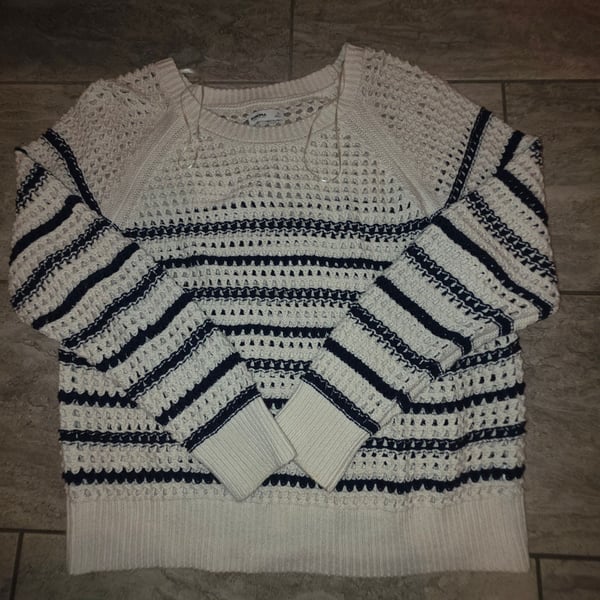 Sonoma Goods For Life Open Stitch Pullover Size XL