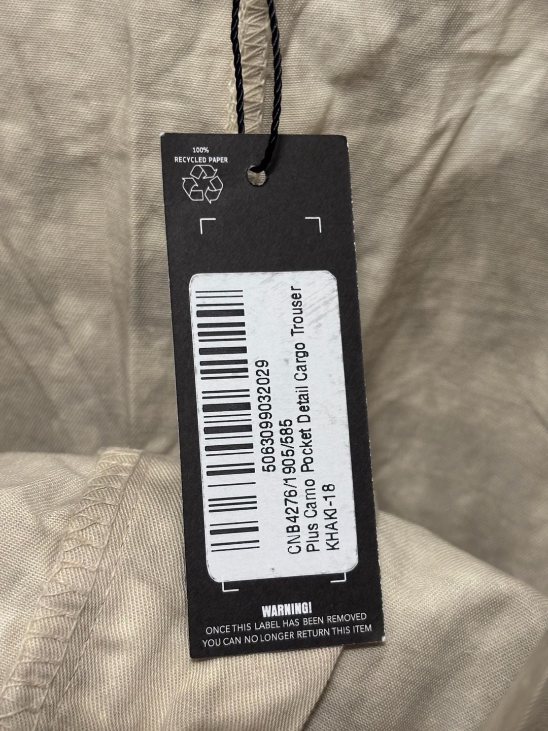 NWT PrettyLittleThing Tie-Dye Cargo Pants 10