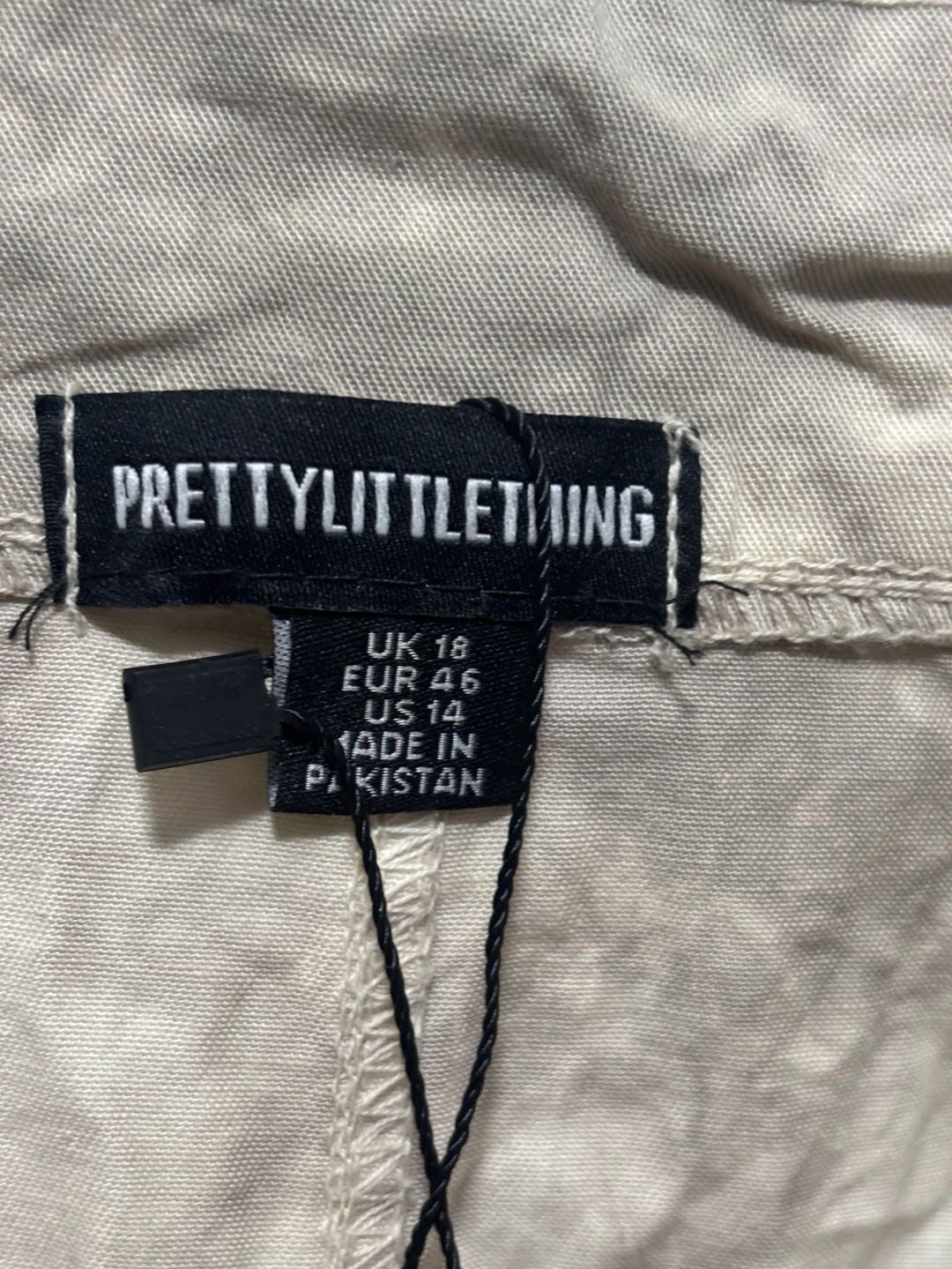 NWT PrettyLittleThing Tie-Dye Cargo Pants 9