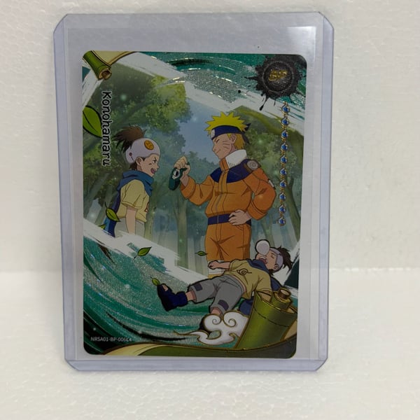 Kayou Naruto NRSA01-BP-006L4 Konohamaru BP Trading Card