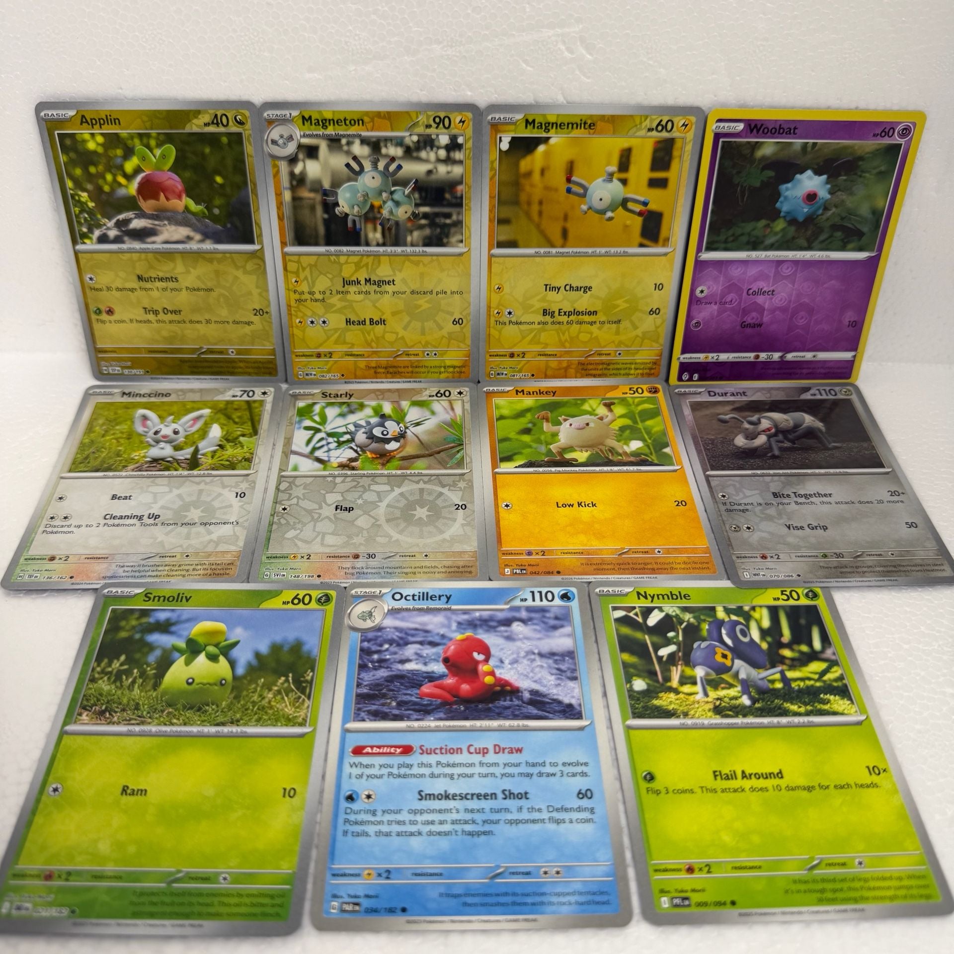Pokemon Yuka Morii Illustrated Lot Of 10 Cards 1