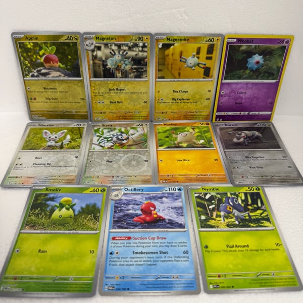 Pokemon Yuka Morii Illustrated Lot Of 10 Cards