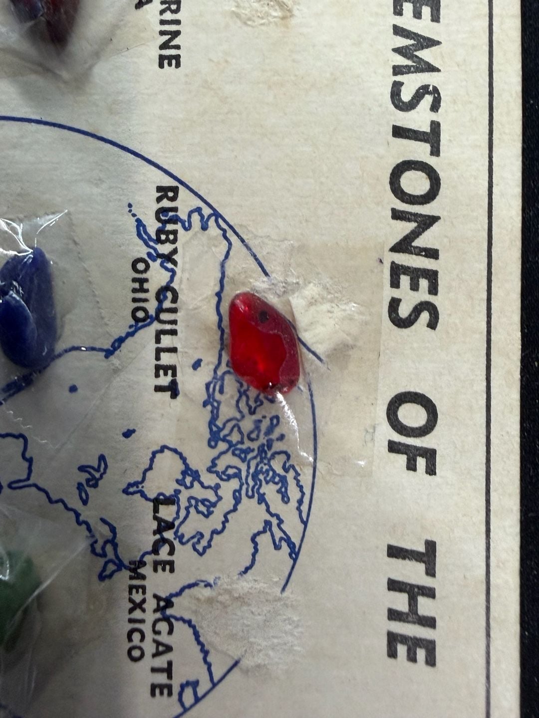 Vintage Scott Scientific Gemstones of the World Mineral Study Set 2