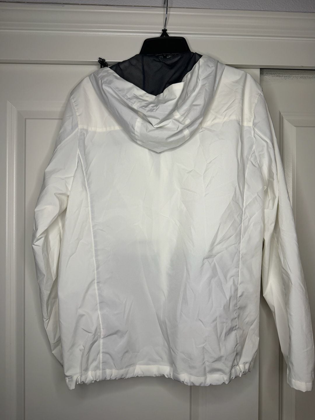 Rose Mont by Hawke & Co Jacket Size M White Hooded Full Zip 5