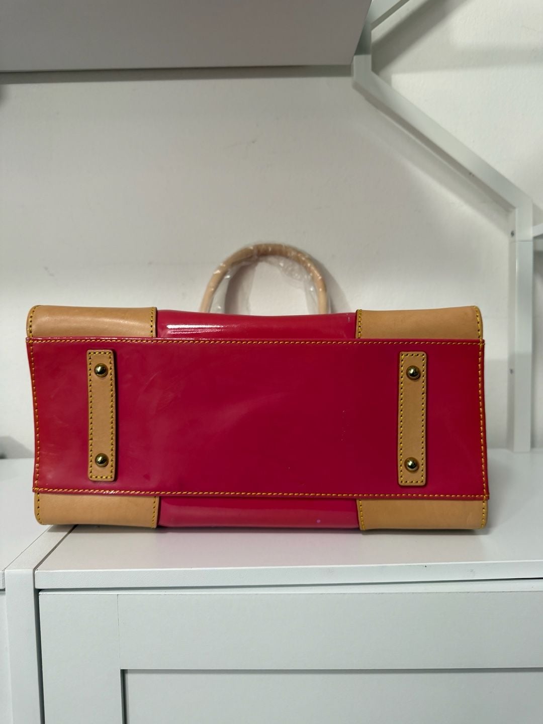 Dooney & Bourke Janine Satchel LF026RD Red 4