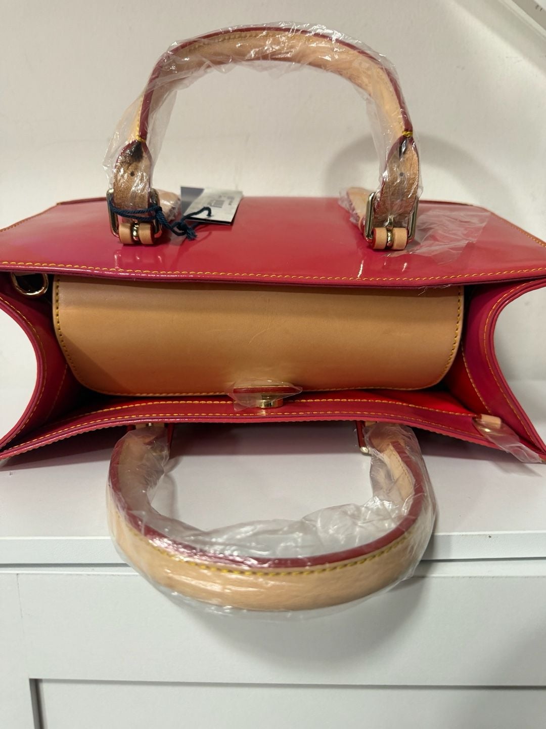 Dooney & Bourke Janine Satchel LF026RD Red 5
