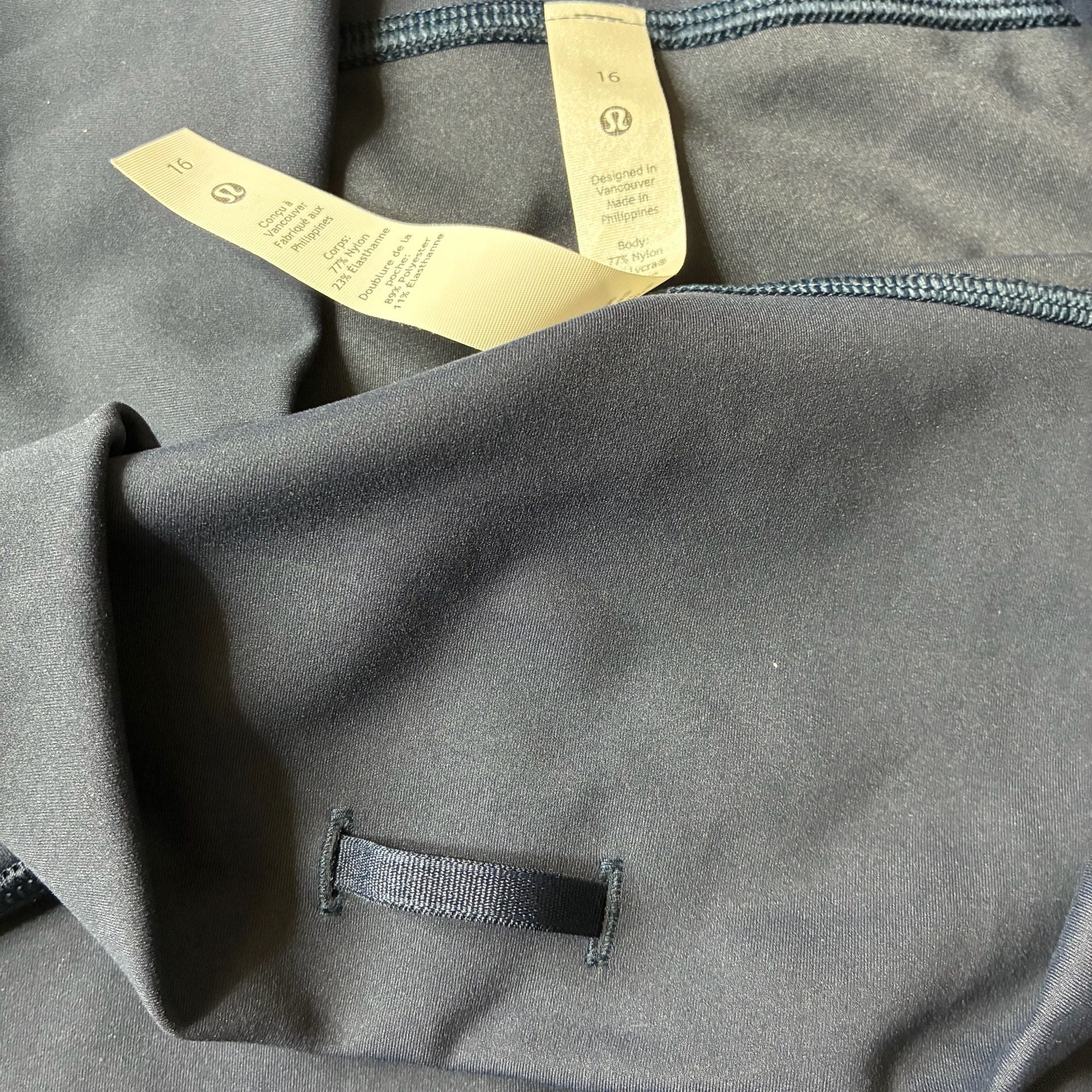 Lululemon Wunder Train High-Rise Tight 25” True Navy Size 16 NWOT 10
