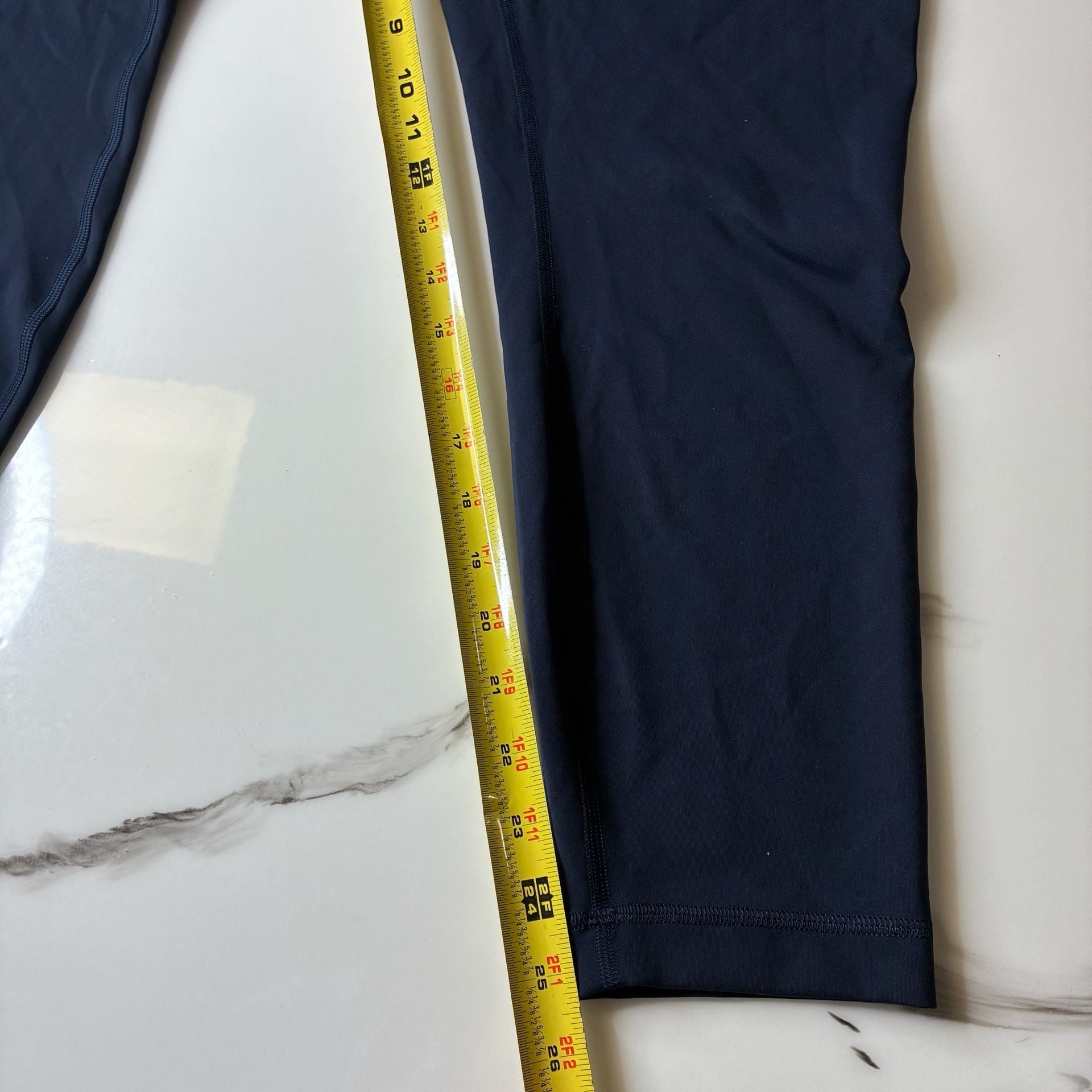 Lululemon Wunder Train High-Rise Tight 25” True Navy Size 16 NWOT 12