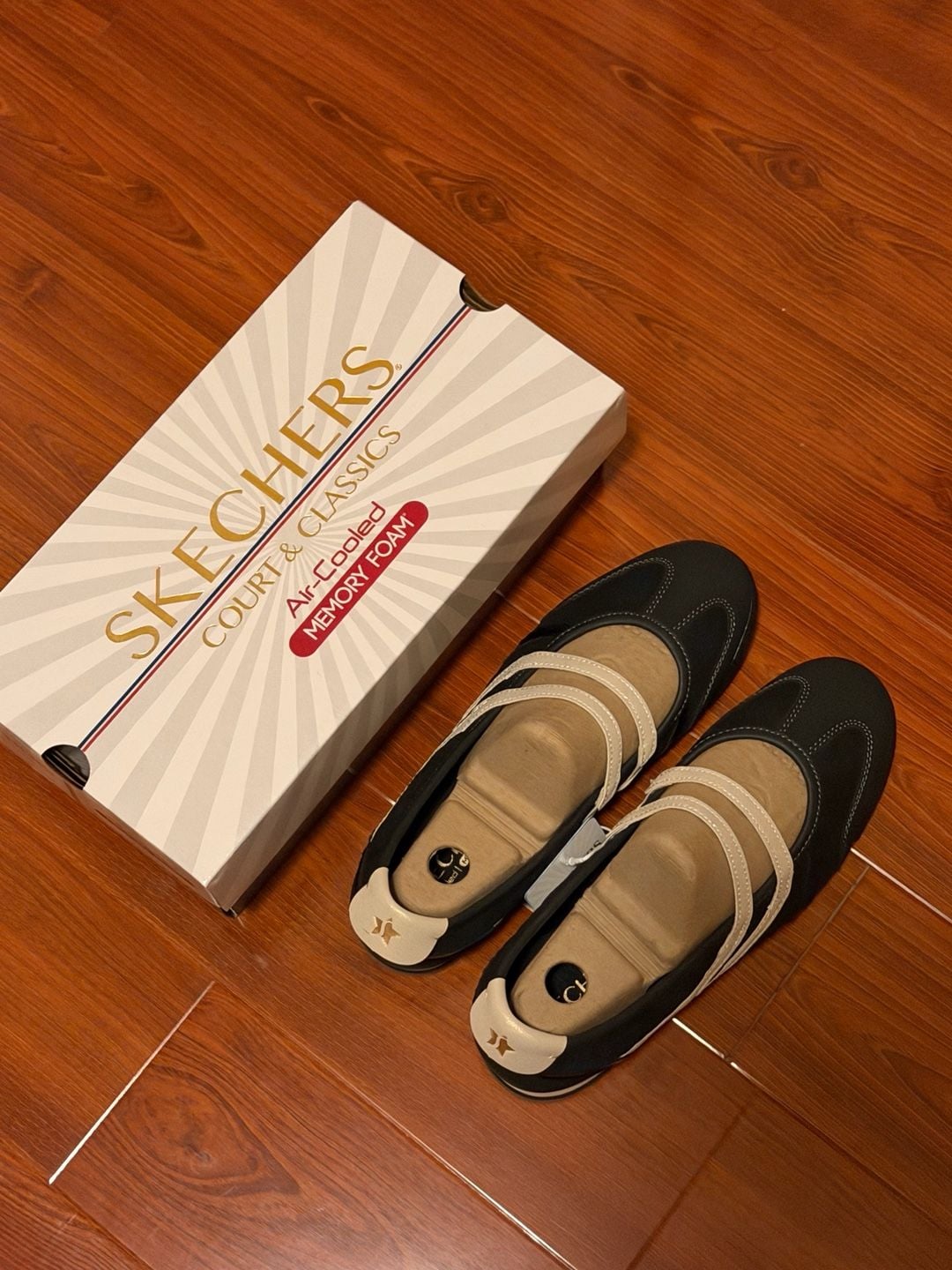 Skechers Mary Jane Sneakers: Topnotch - Cozy Fit Elegance 3