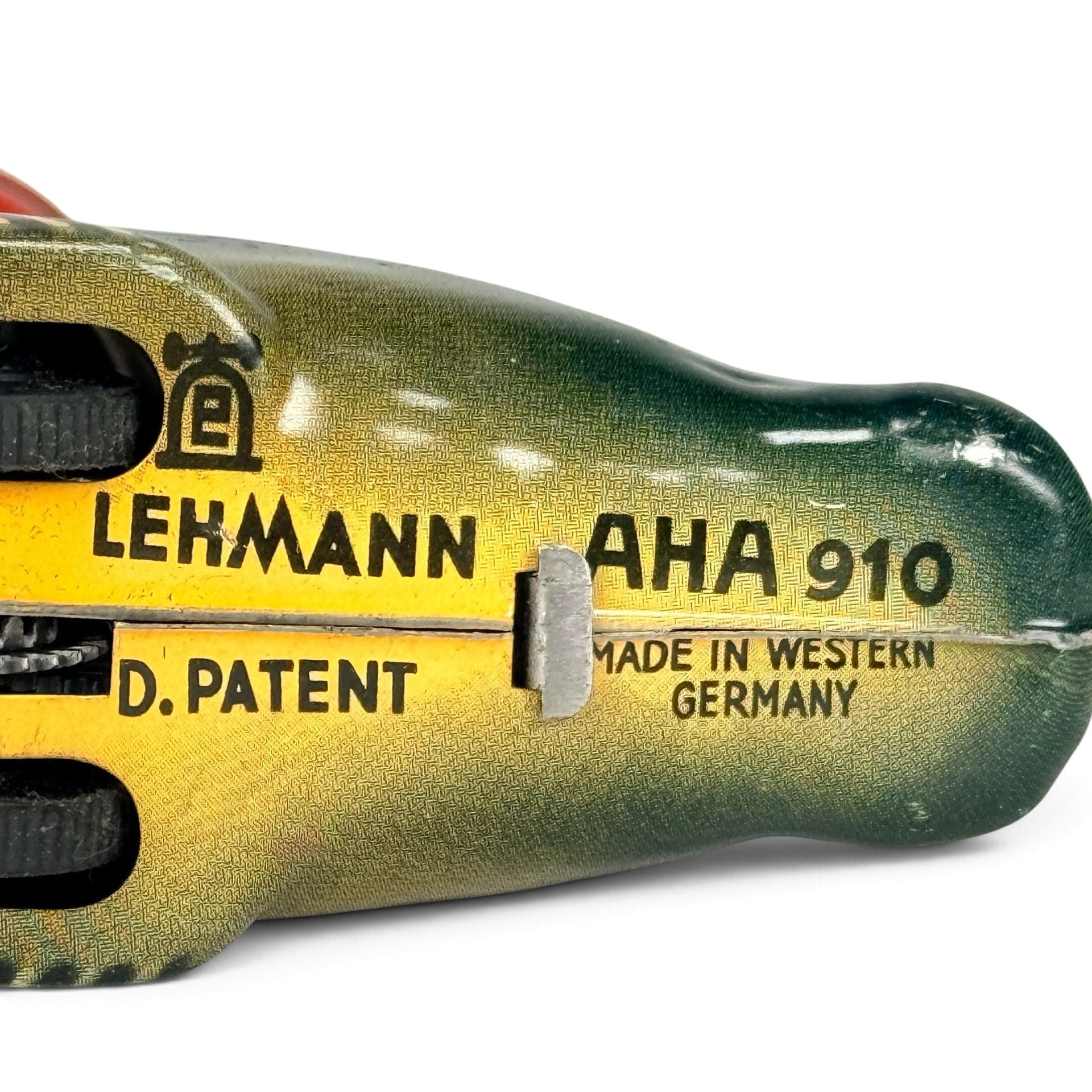 Vintage Lehmann AHA 910 Wind Up Seal Balancing Ball Tin Toy W. Germany Works 4