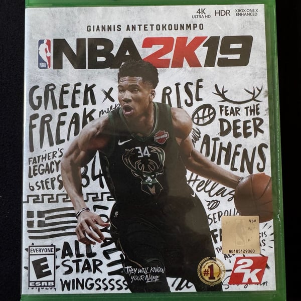 2K Sports NBA 2K19 Xbox One Game