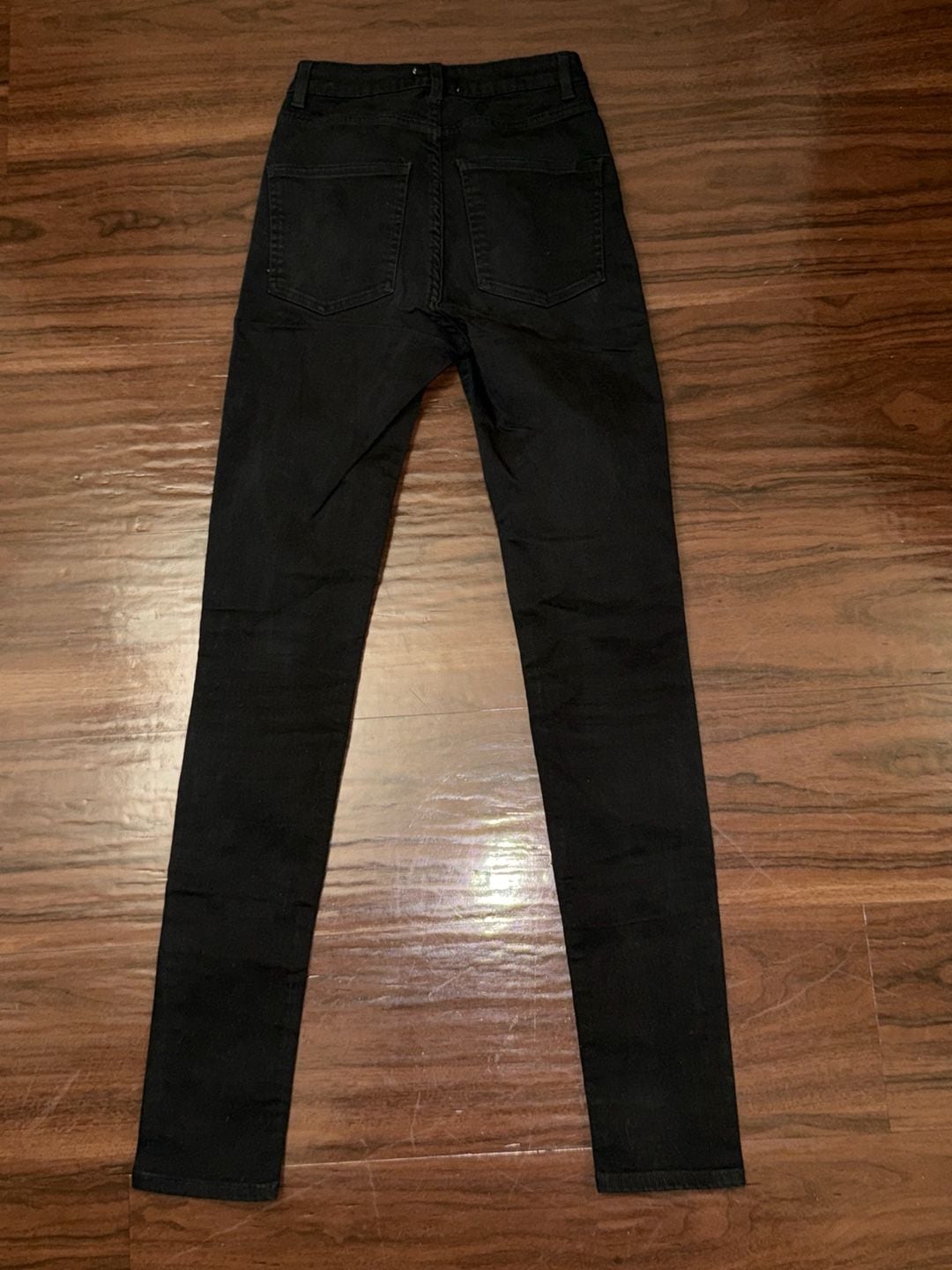 Acne Studios Pin Black Jeans Size 26/32 Black Skinny Denim 5