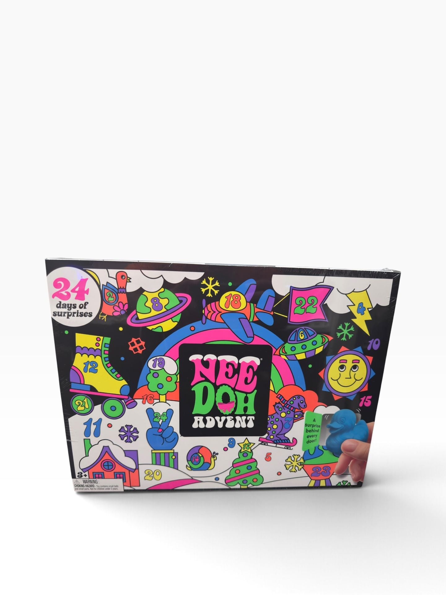 Schylling NeeDoh Advent Calendar 24 Days Of Surprises 1