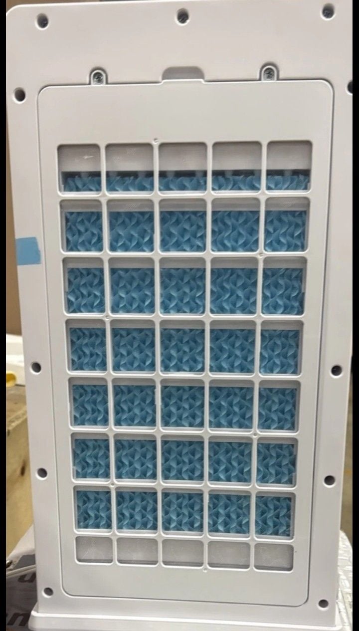 USFAN JDAC76R Evaporative Air Cooler 3.2 Gallon White 5