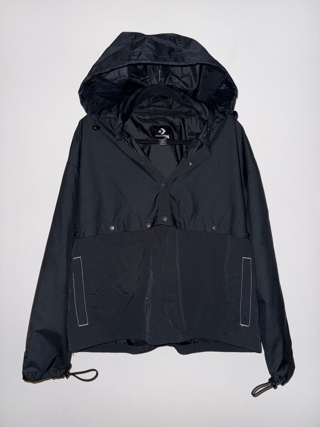 Converse x Martine Ali Anorak Jacket Size S Black 2