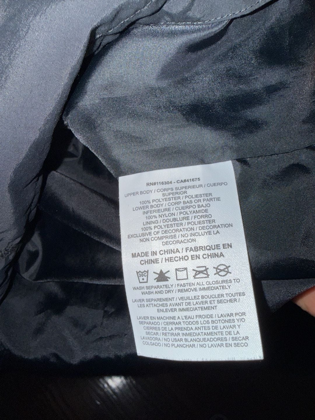 Converse x Martine Ali Anorak Jacket Size S Black 4