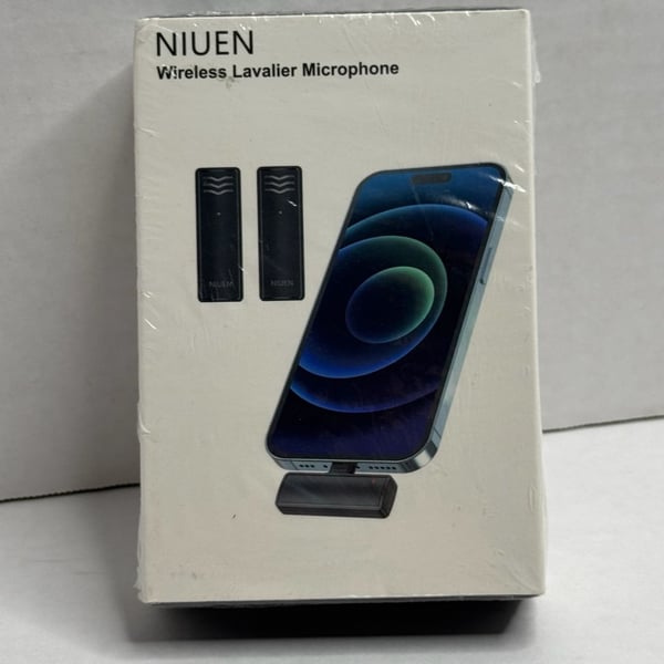 NIUEN Wireless Lavalier Microphone for iPhone