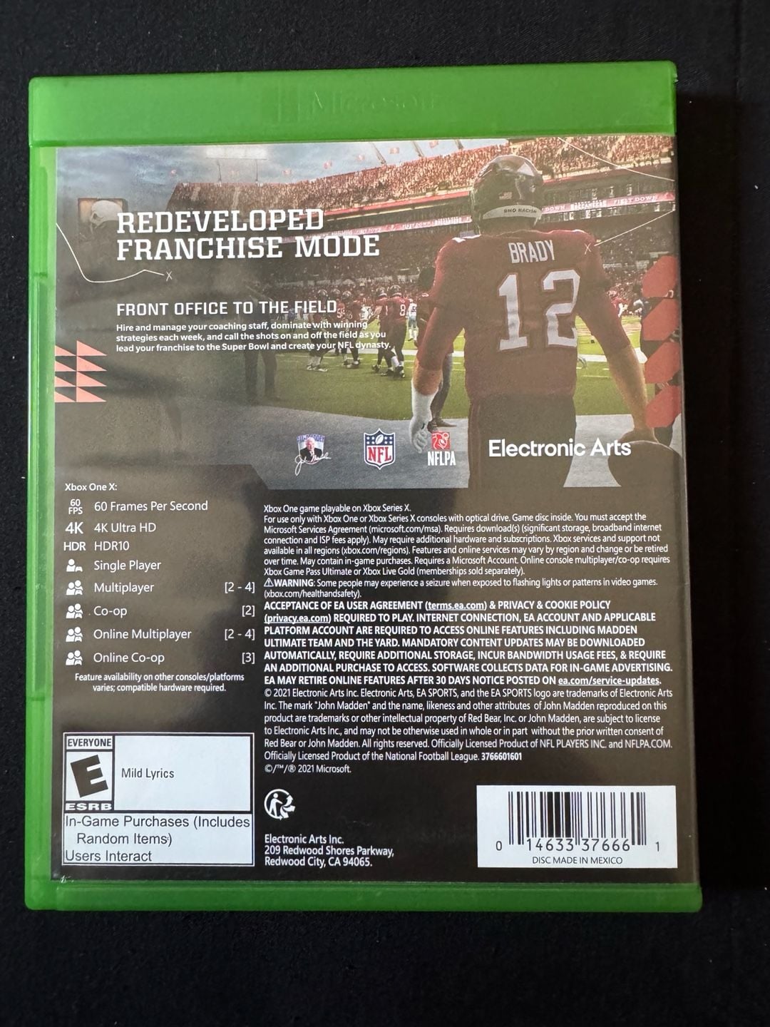 Electronic Arts Madden NFL 22 Xbox One Xbox Series X 2