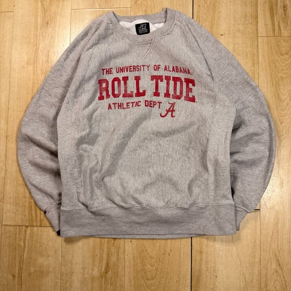 JT Sport University of Alabama Roll Tide Sweatshirt Size L Grey