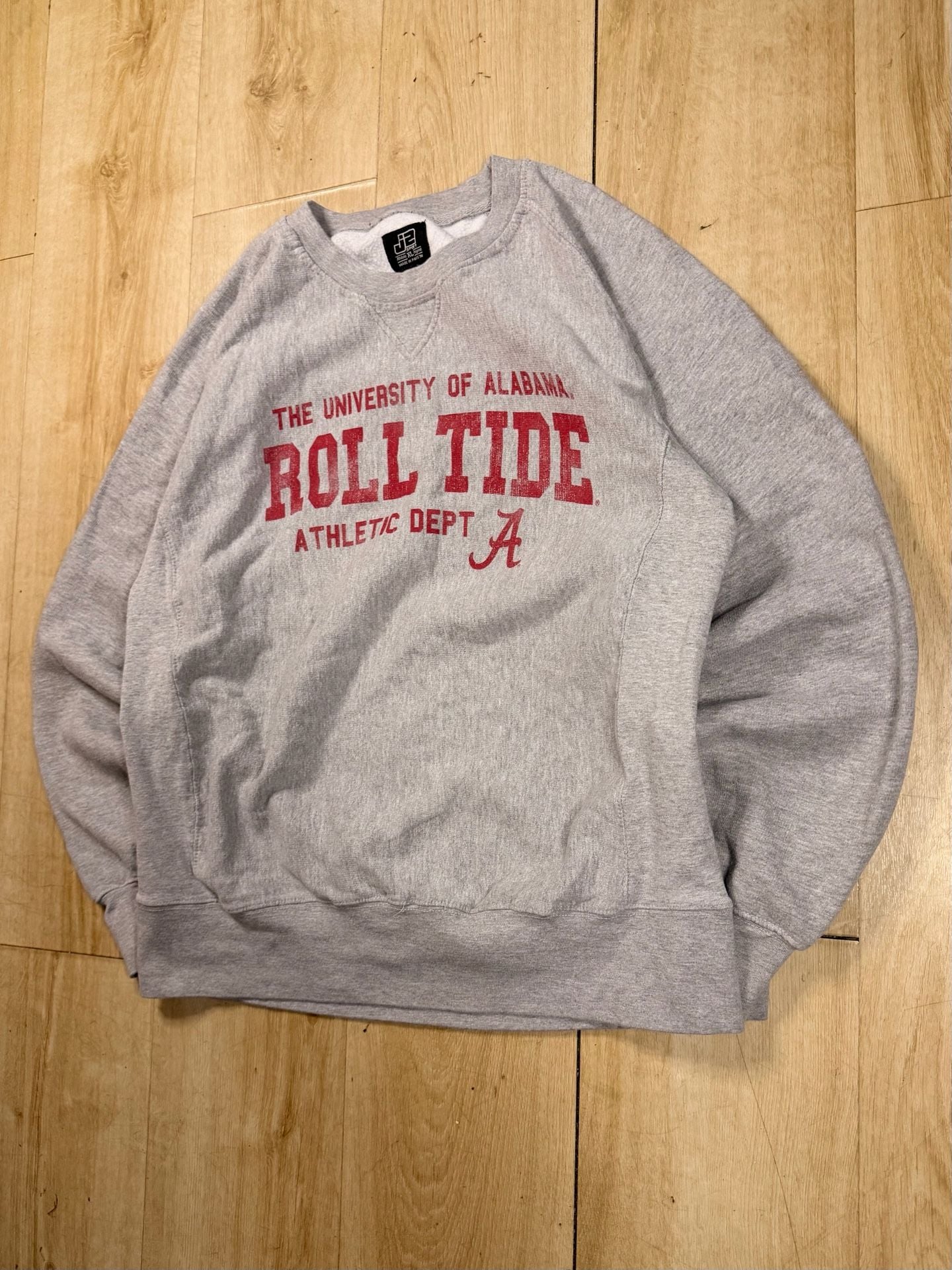 JT Sport University of Alabama Roll Tide Sweatshirt Size L Grey 3