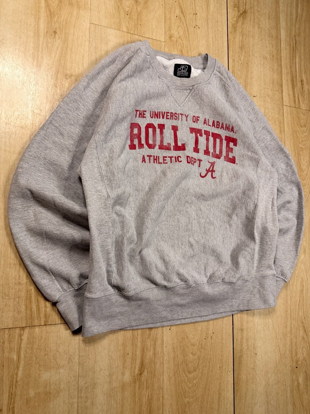 JT Sport University of Alabama Roll Tide Sweatshirt Size L Grey 4