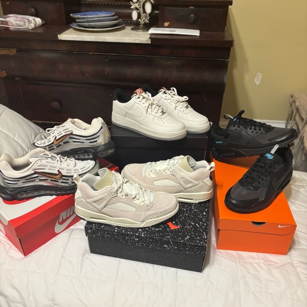 Lot of 5 pair, brand new shoes. Sz. 9.5-11.