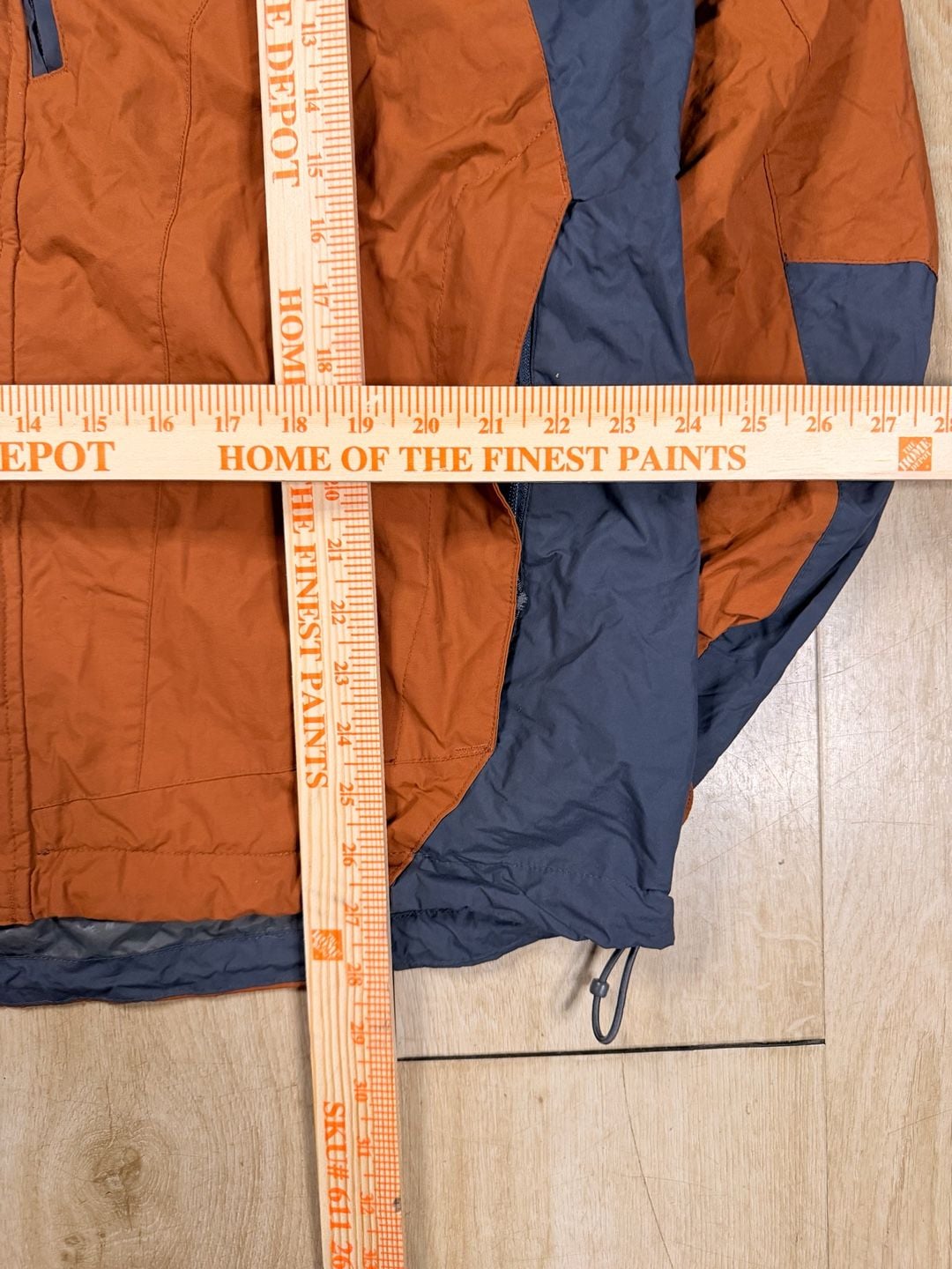 Columbia Sportswear Company Jacket Size L Orange Gray 5