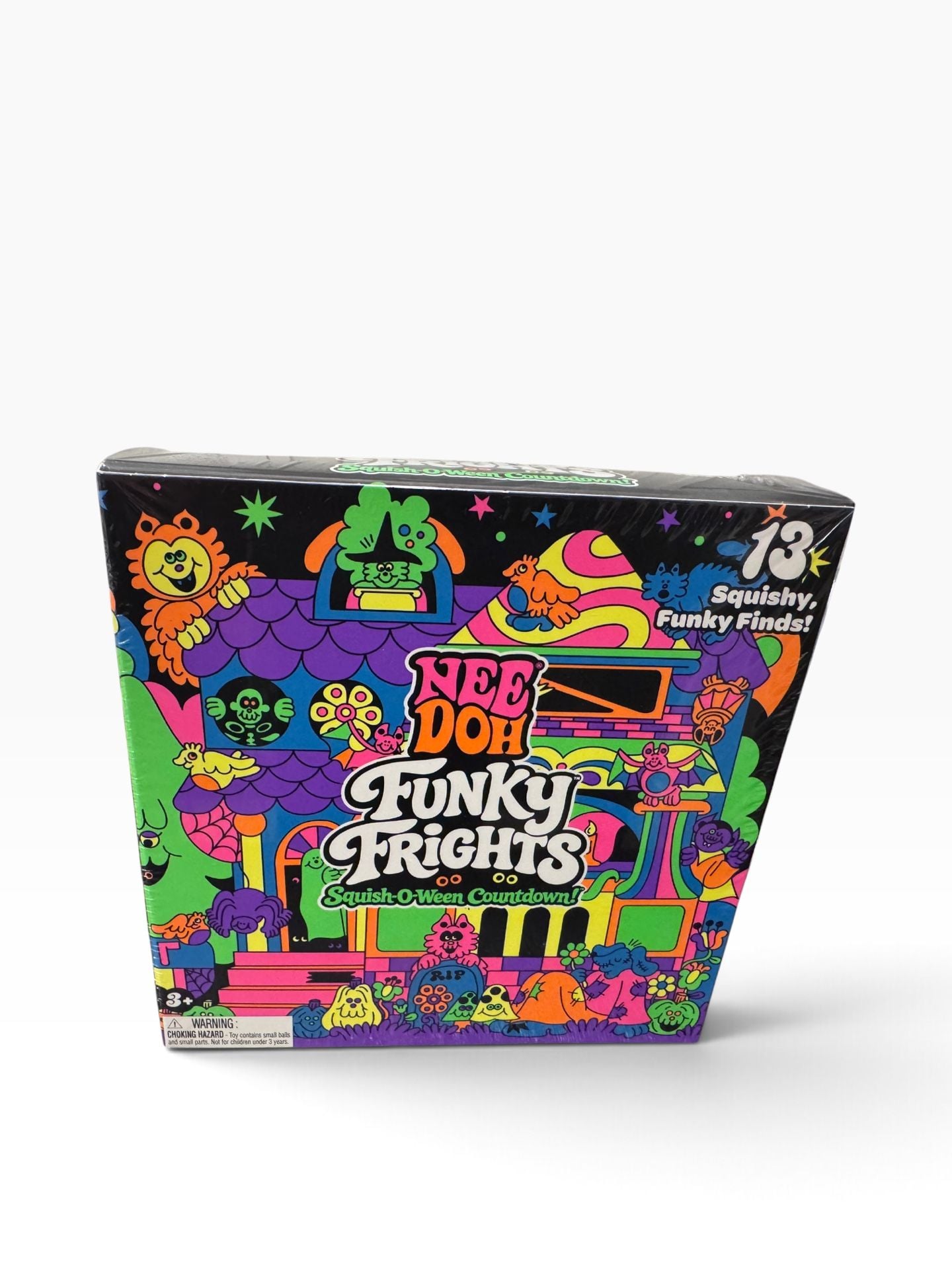 Schylling NeeDoh Funky Frights Squish-O-Ween Countdown Lot Of 4 2