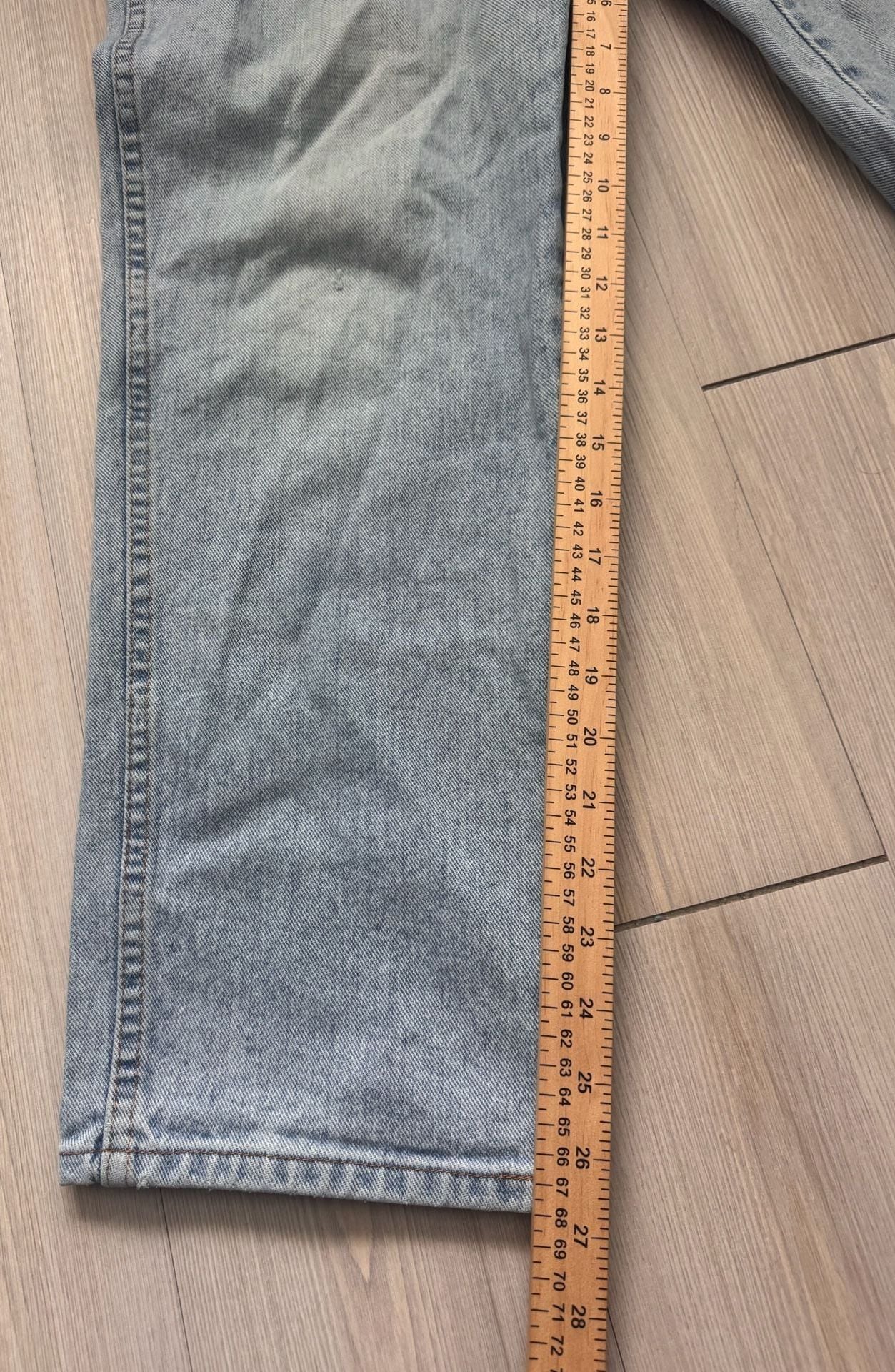 Vintage 90’s Retro Lands' End Regular Jeans Size 38 100% Cotton Made In USA 9