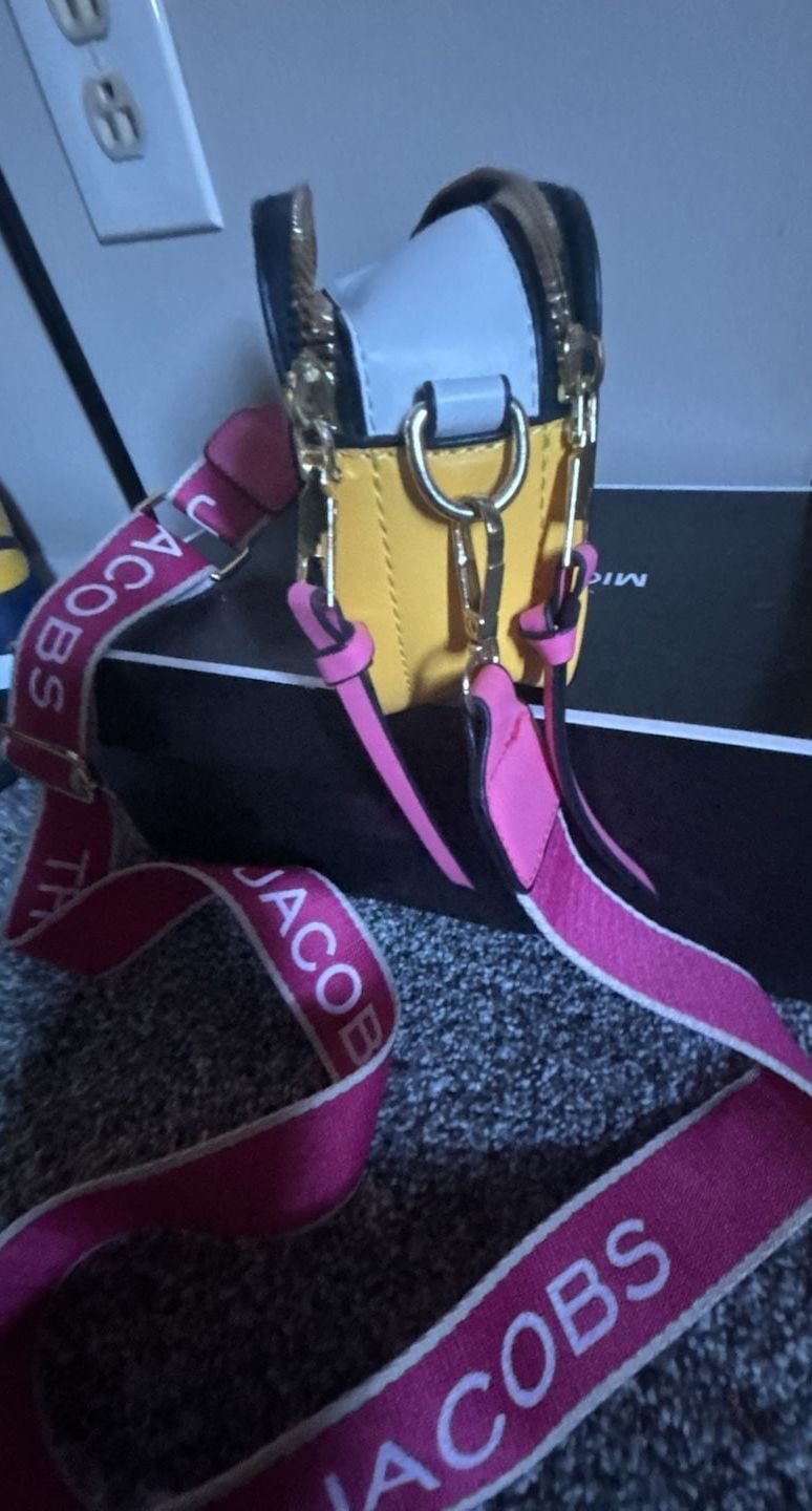Marc Jacobs The Colorblocked Snapshot Camera Bag 8