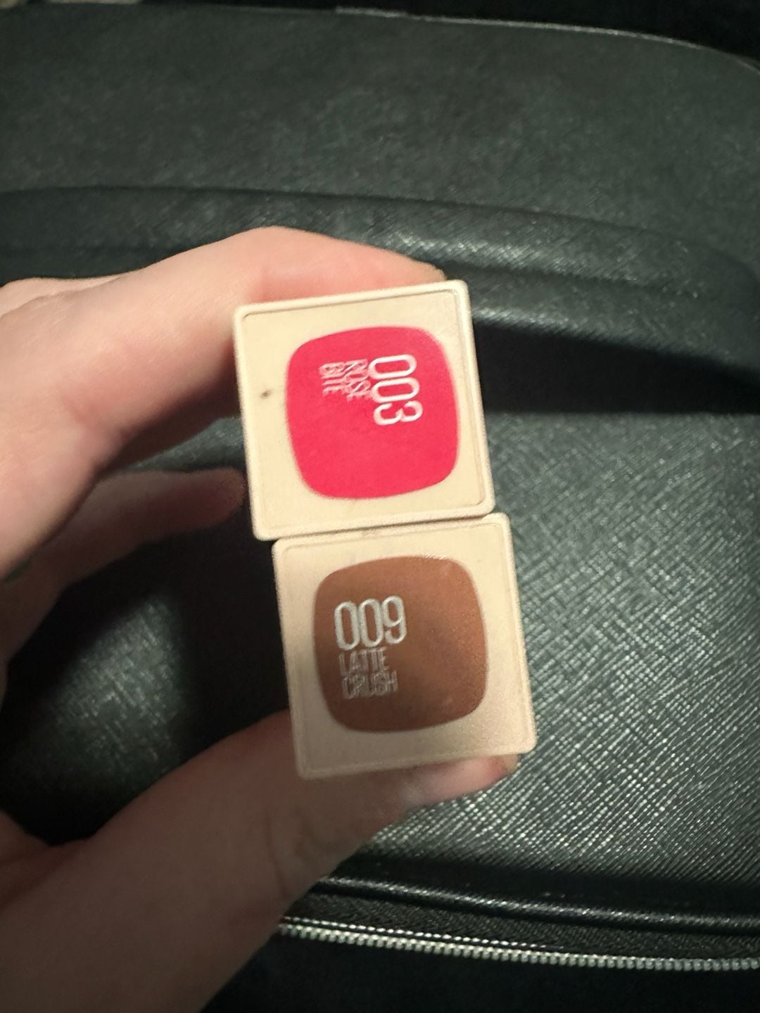 Maybelline Lifter Glaze Oil Lip Balm Lot of 2 003 Rose Bite & 009 Latte Crush 2