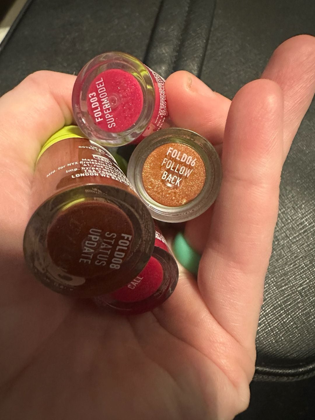 NYX Fat Oil Lip Drip 0.16 fl oz 4-Piece Lot 3