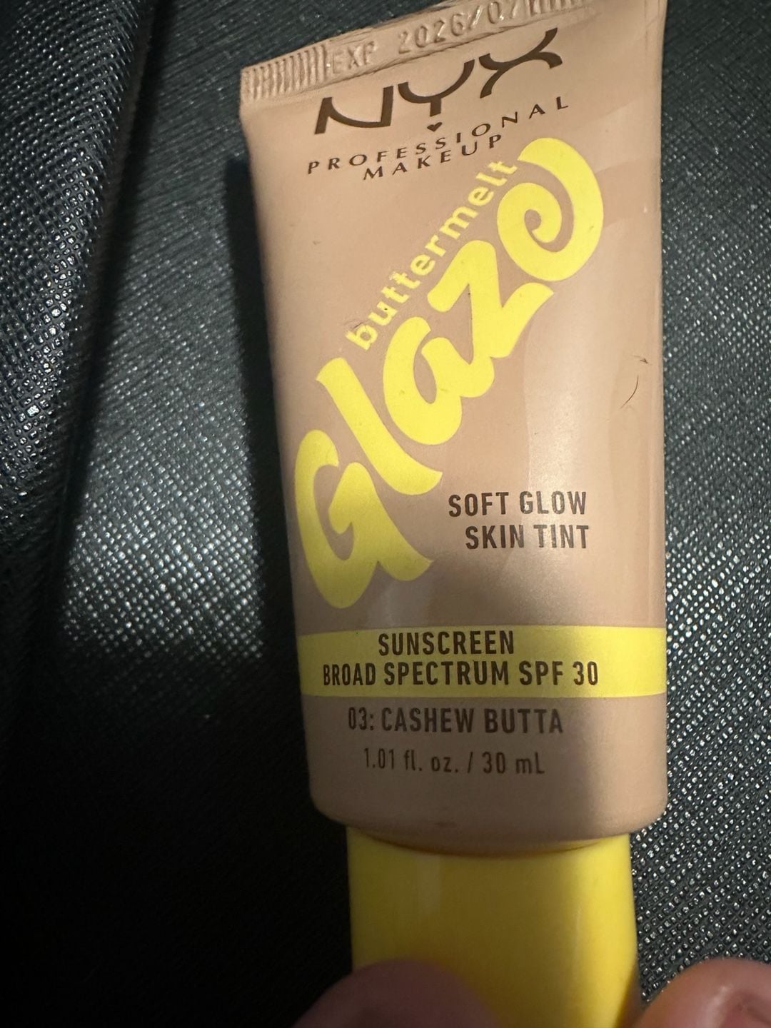 NYX Professional Makeup Buttermelt Glaze Skin Tint 1.01 fl. oz. Cashew Butta 2
