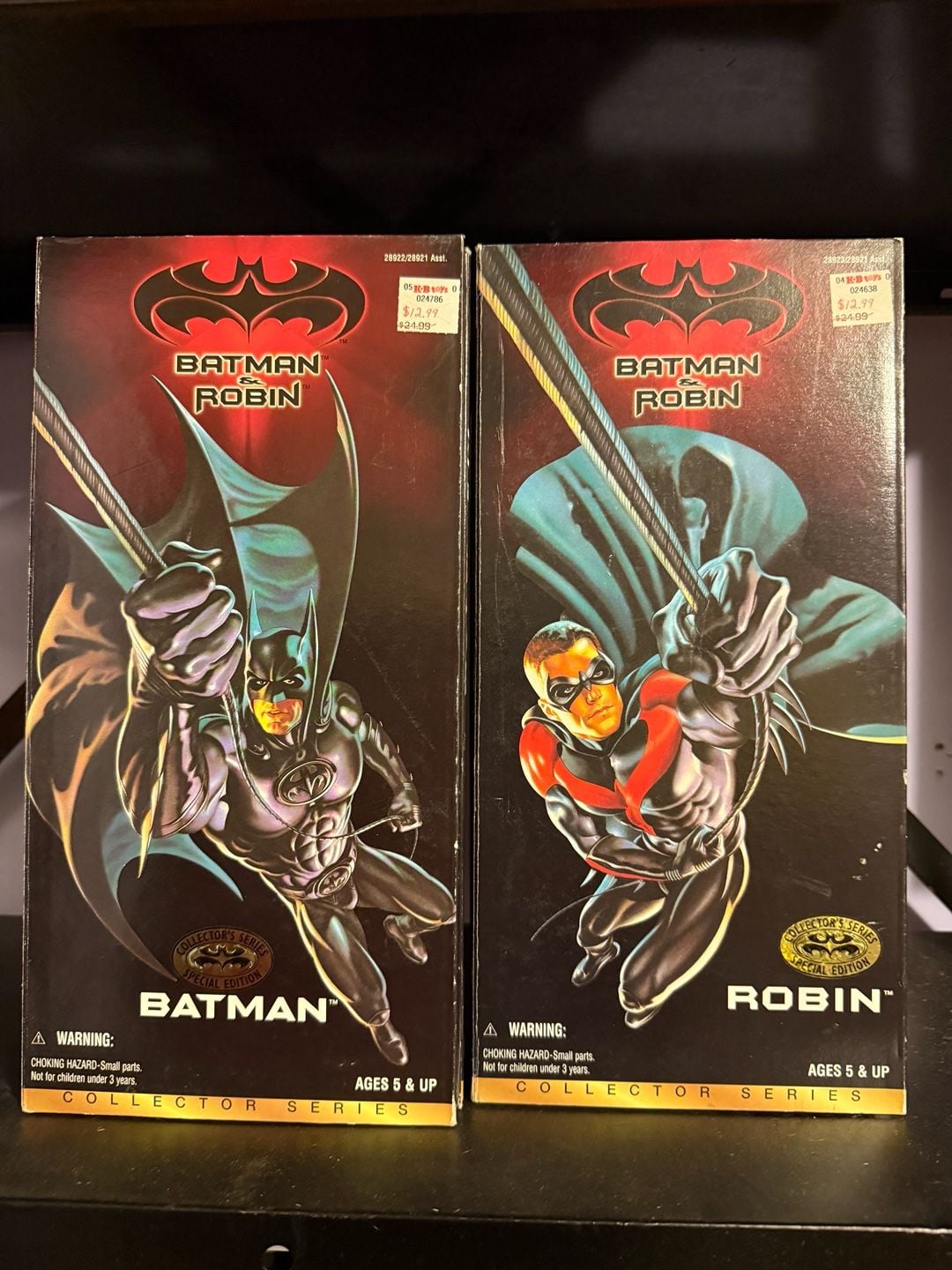 Kenner Batman & Robin Collector Series Special Edition 1997 Action Figures 1