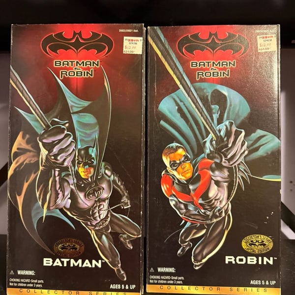 Kenner Batman & Robin Collector Series Special Edition 1997 Action Figures