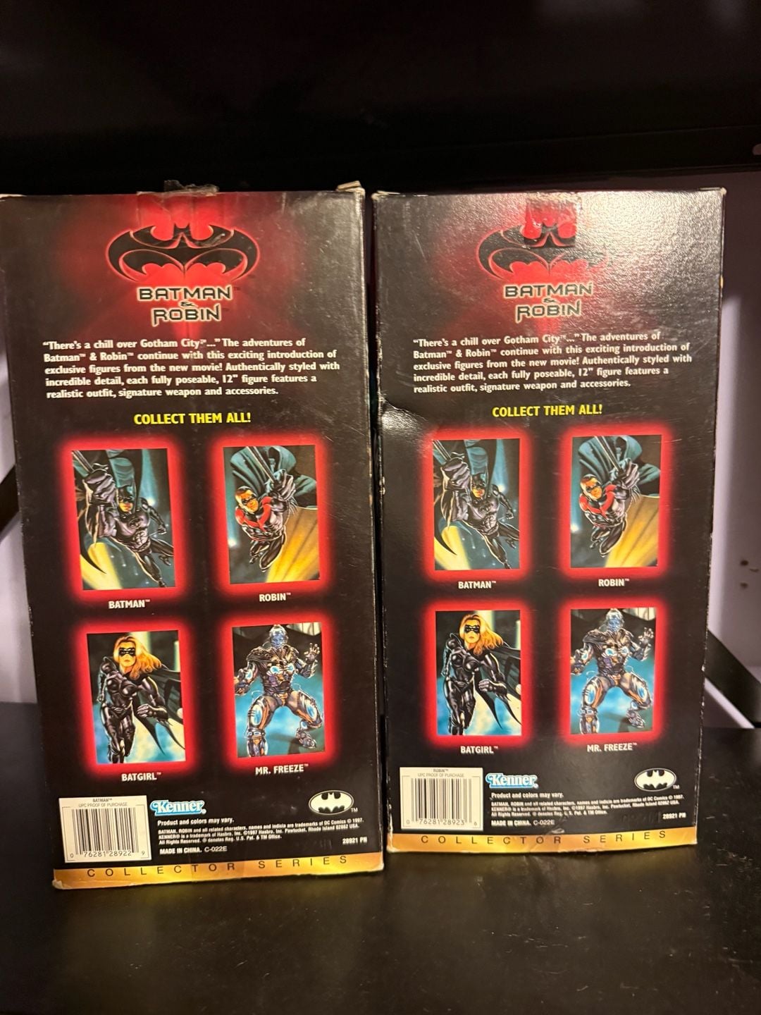 Kenner Batman & Robin Collector Series Special Edition 1997 Action Figures 7