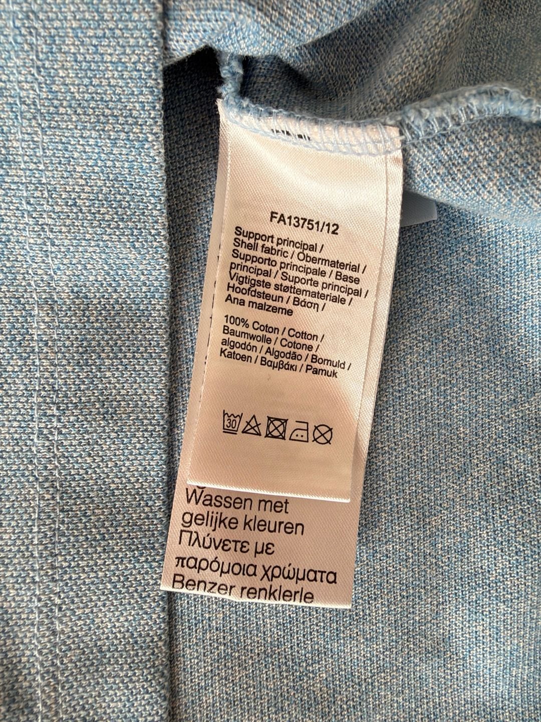 Lacoste Slim Fit Polo Shirt US XL Light Blue 4
