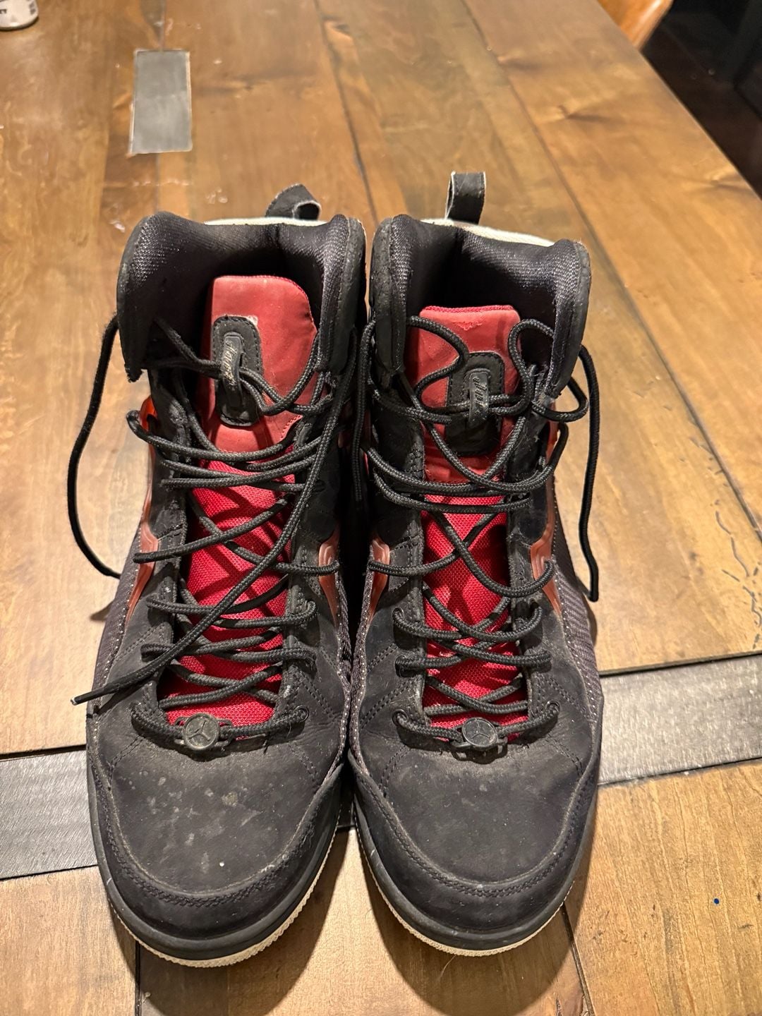 Jordan Flight TR 97 Basketball Shoes Black Red 3