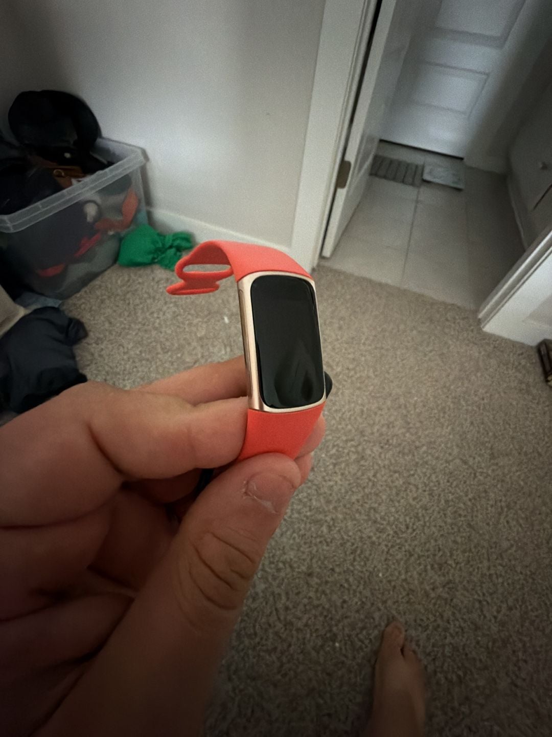 Fitbit Charge 6 Fitness Tracker Coral Gold 1