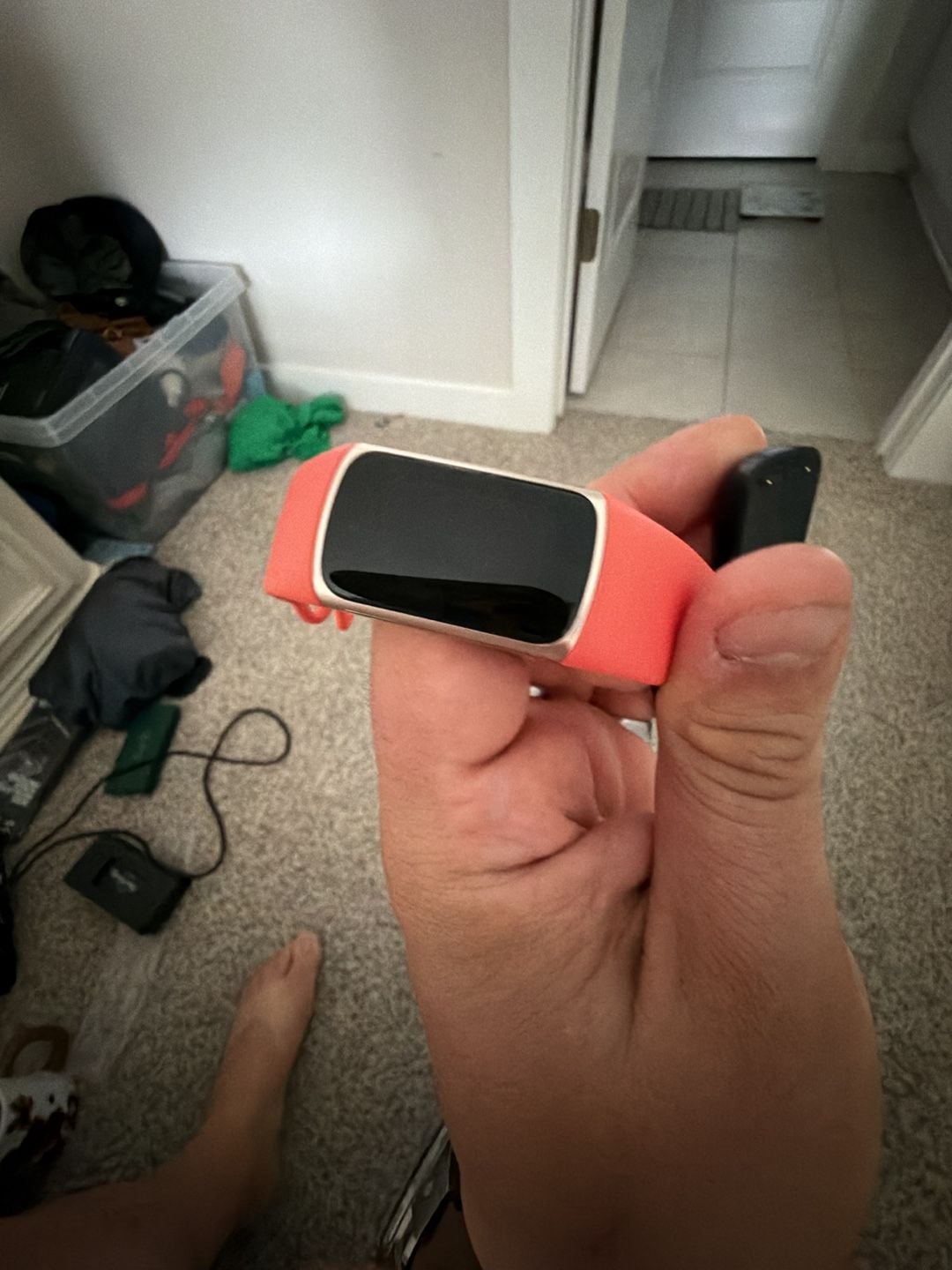 Fitbit Charge 6 Fitness Tracker Coral Gold 4