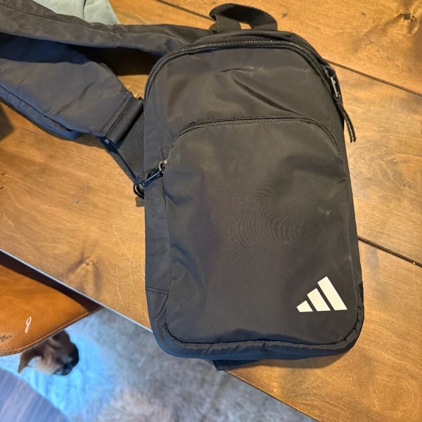 Adidas Essentials 2 Sling Bag Black Crossbody Backpack
