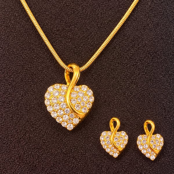 Heart Pendant Set