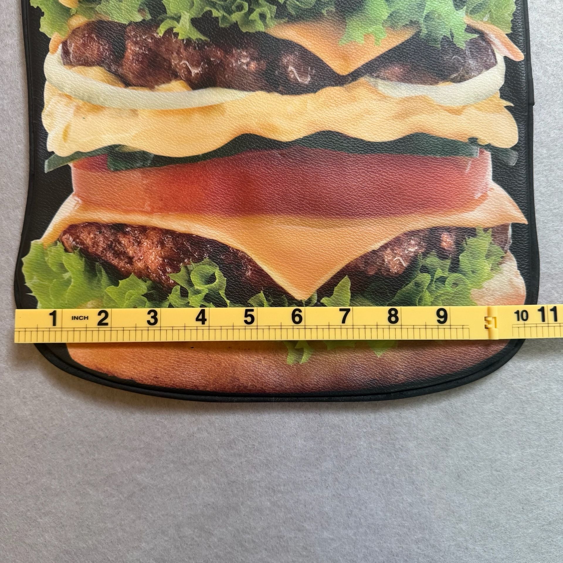 Ato8 Hamburger Clutch Bag Novelty Food Purse Made in Korea NWT 4