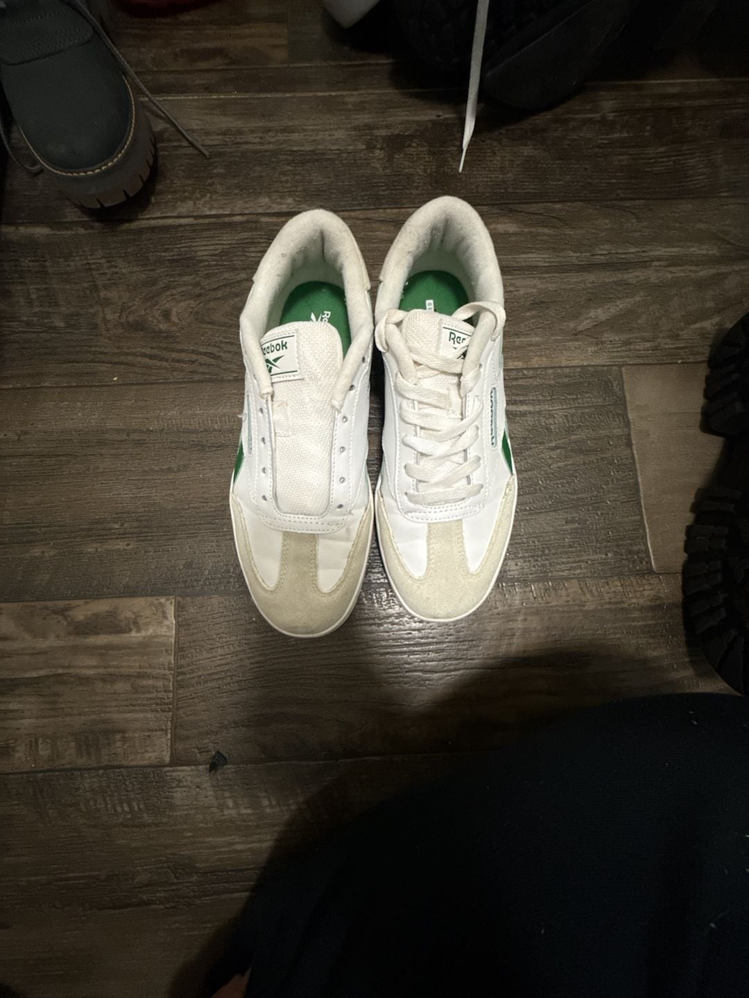 Reebok Court Advance White Green Sneakers 2