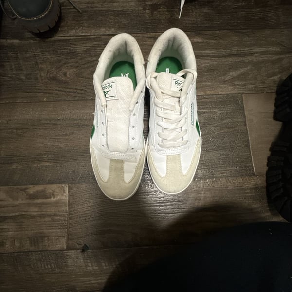 Reebok Court Advance White Green Sneakers